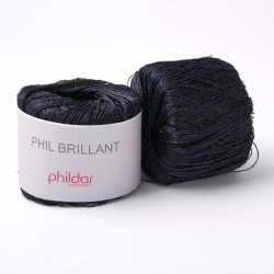 PHILDAR Fil à tricoter PHIL BRILLANT Nuit