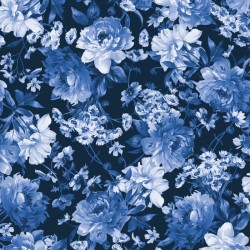 Tissu SILVER JUBILEE par Maywood Studio MAS2501.N Main Floral