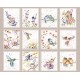 PB TEXTILES - FLOWERS & FEATHERS par Sillier Than Sally Designs 4469.PA