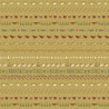 HENRY GLASS FABRICS - ON THE 12th DAY par Anni Downs 2488.66 Green Song