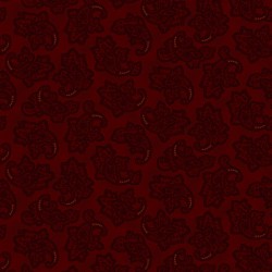 HENRY GLASS FABRICS - FARMHOUSE CHRISTMAS par Kim Diehl 9674.88 Red Delicate Paisley