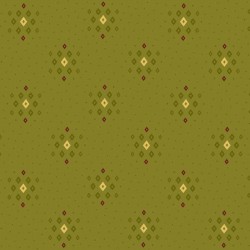 FARMHOUSE CHRISTMAS par Kim Diehl 9677.66 Green Tonal Diamond Clusters