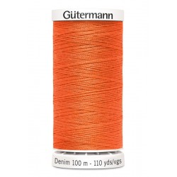 Fil Spécial Jeans GÜTERMANN DENIM 100m 1770 Orange