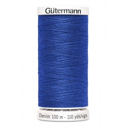 Fil Spécial Jeans GÜTERMANN DENIM 100m 6690 Bleu