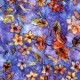 PERIWINKLE par Dan Morris 28630.V Leaves Branches Violet