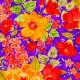 AMBIANCE par Dan Morris 28607.V Large Floral Violet