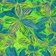 AMBIANCE par Dan Morris 28610.G Zebra Floral Green
