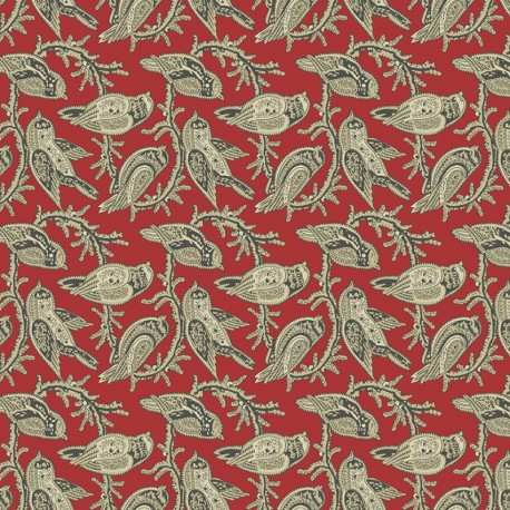 VERANDA par Renée Nanneman 150.R Aviary Crimson