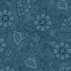 ASHTON par Missie Carpenter 1671.79 Floral Blue Teal