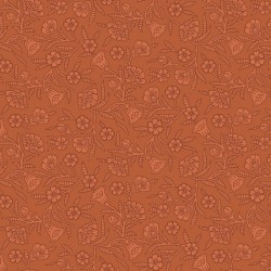 ASHTON par Missie Carpenter 1673.33 Floral Stamp Orange