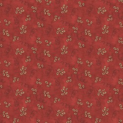 ASHTON par Missie Carpenter 1675.88 Tear Drop Floral Red
