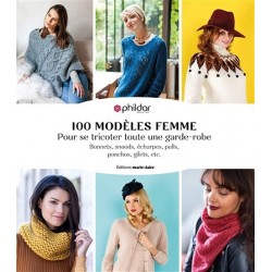 Catalogue PHILDAR / MARIE CLAIRE 100 modéles Femme