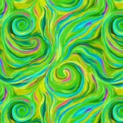 IMPRESSIONS par Melissa Marie Collins 53016D.4 Swirl Sensation Green