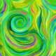 IMPRESSIONS par Melissa Marie Collins 53016D.4 Swirl Sensation Green