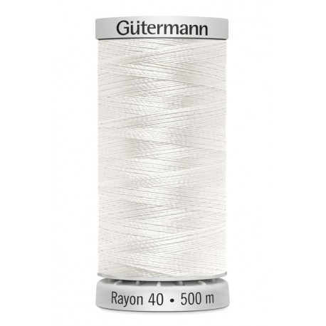 SULKY RAYON 40 500m 1002 Soft White