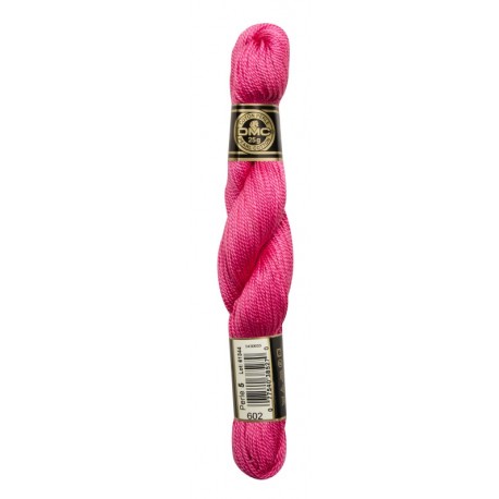 Coton Perlé 5 N° 602 Verveine rose (112m)
