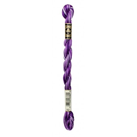 Coton Perlé 5 N° 52 Parfums de violettes ombrés (25m)