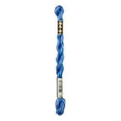 Coton Perlé 5 N° 93 Bleuet ombré (25m)