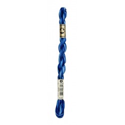 Coton Perlé 5 N° 121 Bleu cyclades ombré (25m)