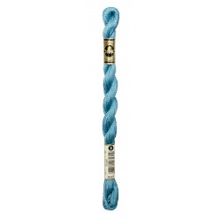 Coton Perlé 5 N° 597 Banquise bleue (25m)