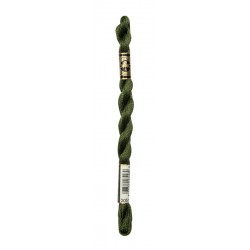 Coton Perlé 5 N° 3051 Vert olivier (25m)
