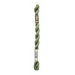 Coton Perlé 5 N° 3052 Vert cendré (25m)