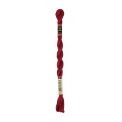 Coton Perlé 5 N° 498 Rouge baiser (15m)