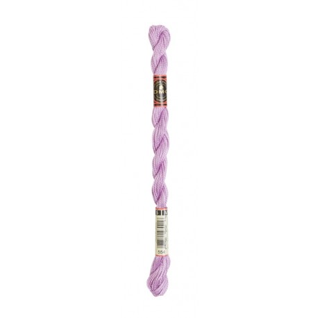 Coton Perlé 5 N° 554 Violet pastel (15m)