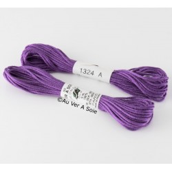 Soie d'Alger N° 1324 Gamme Violet rouge (5m)