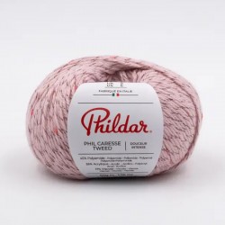 PHILDAR Fil à tricoter PHIL CARESSE TWEED Pétale