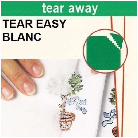 Stabilisateur Tear Easy Blanc 50cm x 1m