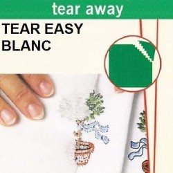 Stabilisateur Tear Easy Blanc 25cm x 10m