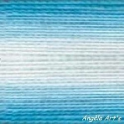 Coton Perlé 8 N° 67 Bleu layette ombré (80m)