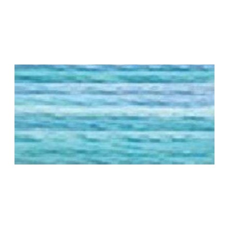 Coton Perlé 12 N° 4020 Bleu des îles (300m)