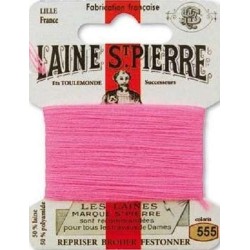 Fil à broder Laine Saint-Pierre 555 Laurier rose